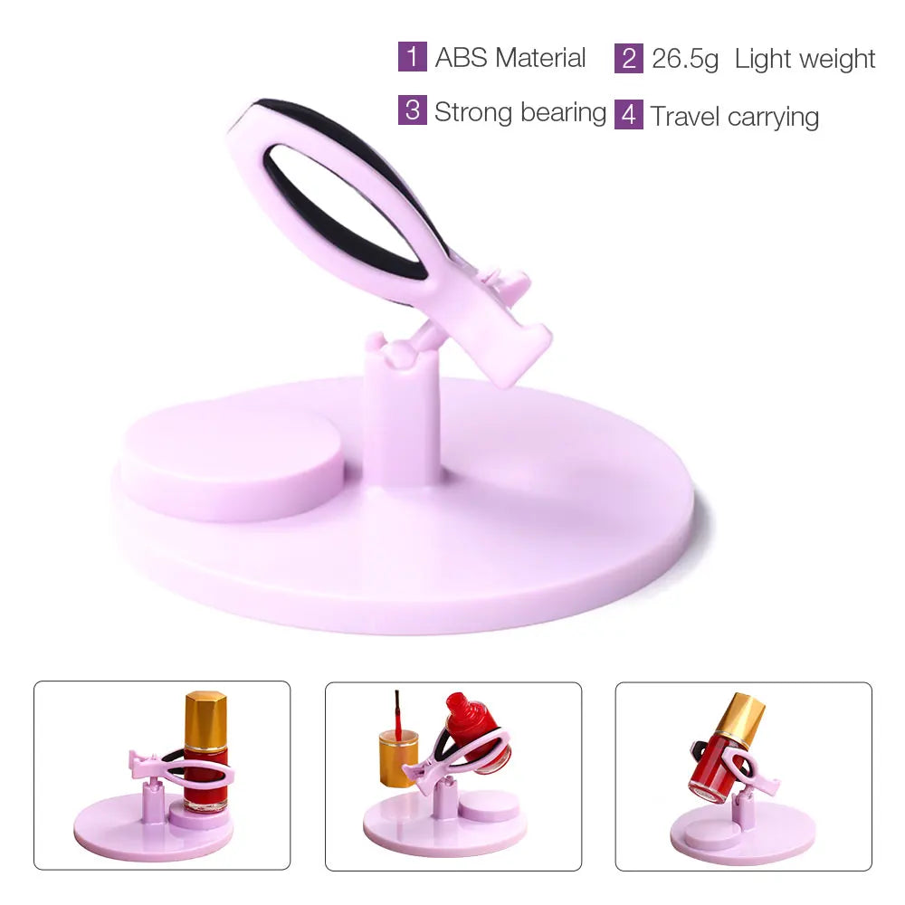 New Nail Polish Fixing Clip, Nail Polish Holder, Nail Polish Glue Auxiliary Tool