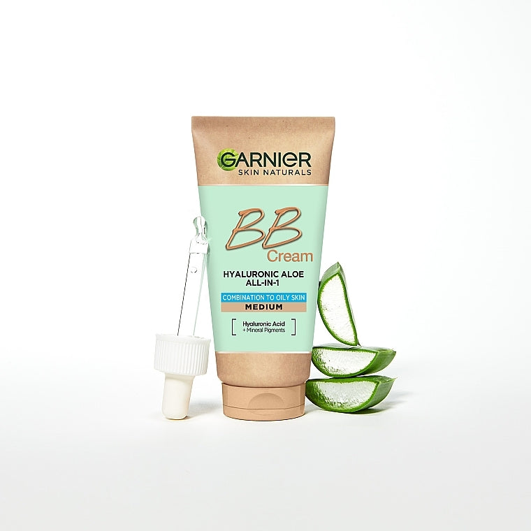 Garnier Skin Naturals (Original) © Combination to Oily Skin Hyaluronic Aloe All-in-1 BB Medium Cream