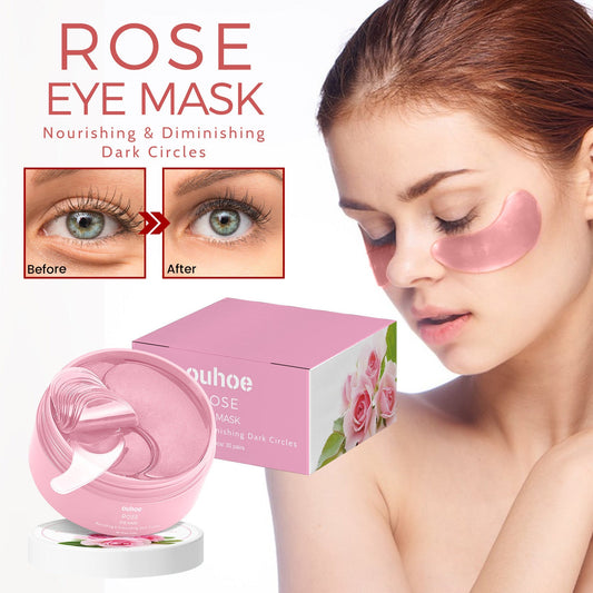 60 PCS Under Eye Patches, Eye Mask for Puffy Eyes & Dark Circles Treatments, Reduce Under Eye Bags and Smooth Wrinkles, Eye Skin Care Pads